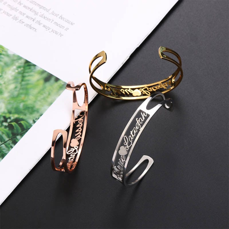 Antique Accessories Custom Heart Bracelet