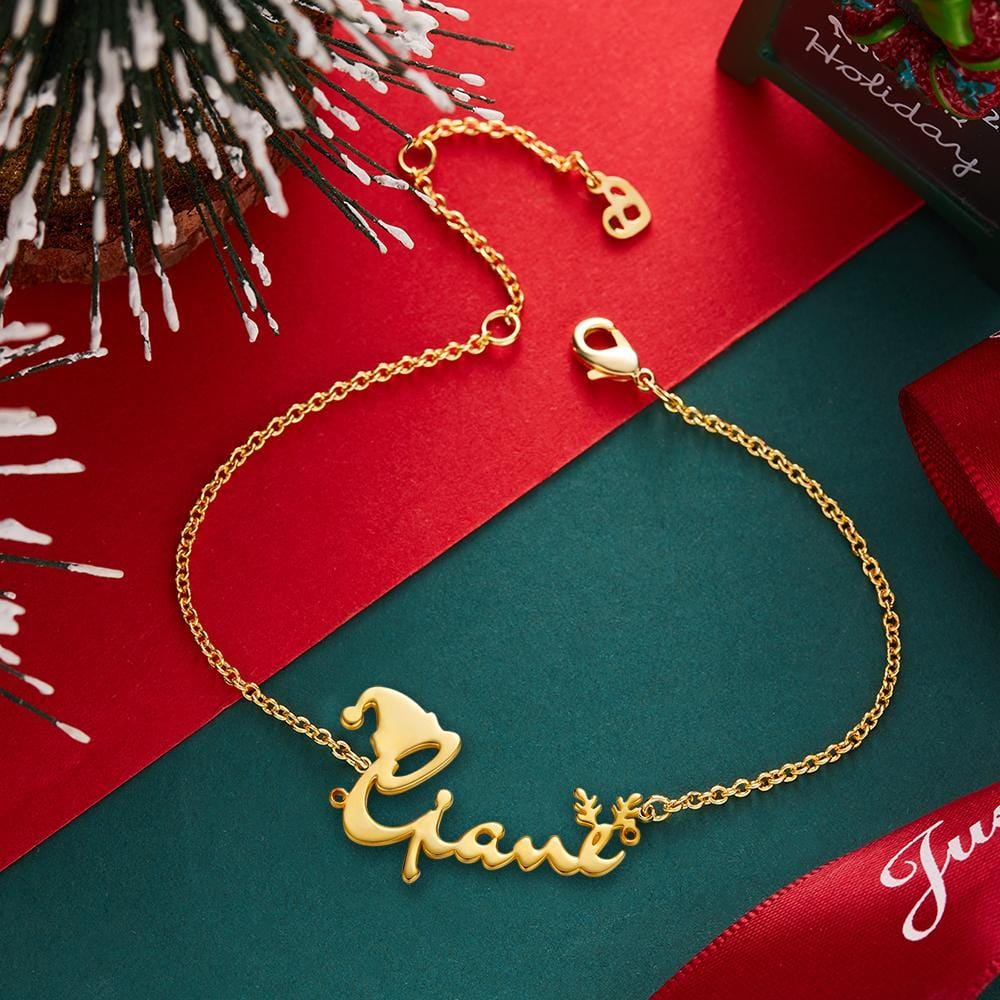 AntiqueAccesories Name Bracelet Unique Gift