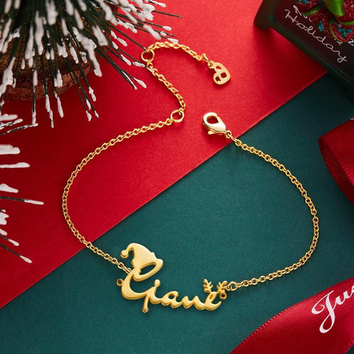 AntiqueAccesories Name Bracelet Unique Gift