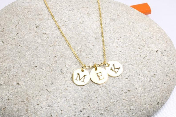 AntiqueAccesories Silver Custom Coin Necklace