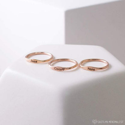 Baebie Delicate Stacking Ring