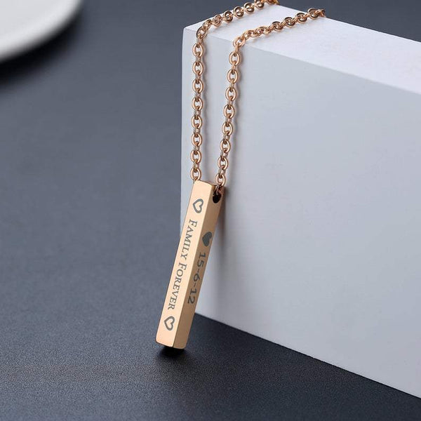 Baebie Silver Personalized Name Necklace